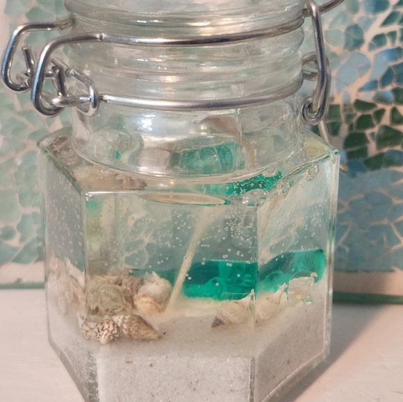 Ocean Beach Themed Gel Candles - Picture 4 of 8